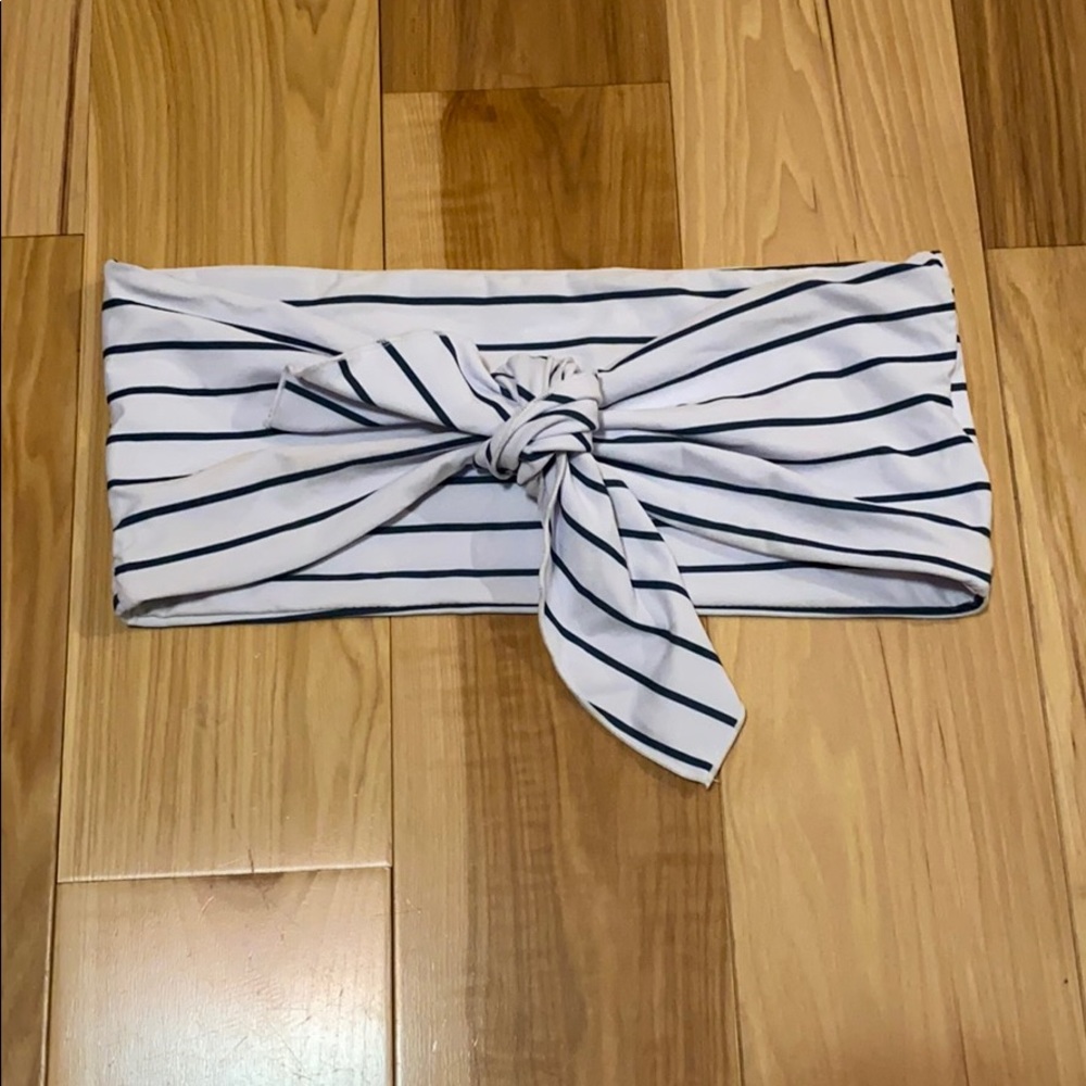 Bikini tie top